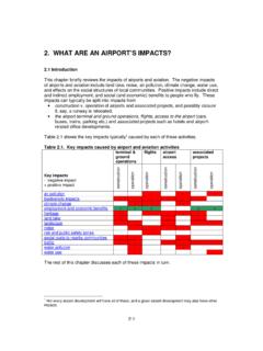 2. WHAT ARE AN AIRPORT’S IMPACTS?