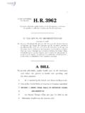 TH ST CONGRESS SESSION H. R. 3962