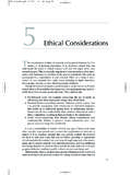 Ethical Considerations - SAGE Publications