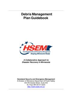 Debris Management Plan Guidebook