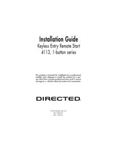 Installation Guide - directeddealers.com