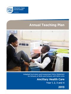 Annual Teaching Plan - Western Cape