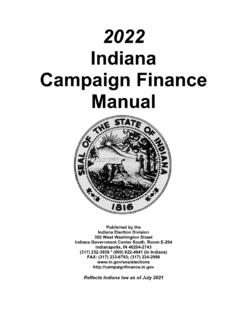 2022 Campaign Finance Manual.FINAL.v1 - in.gov