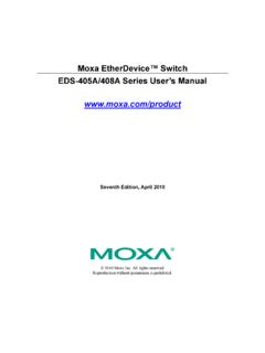 EDS-405A/408A Series User's Manual v7 - Moxa