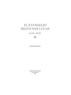 EL EVANGELIO SEG&#218;N SAN LUCAS - sigueme.es