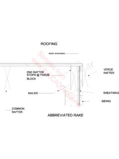 Roofs and Walls CAD Details