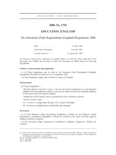 2006 No. 1751 EDUCATION, ENGLAND - Legislation.gov.uk