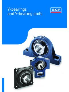 Y-bearings and Y-bearing units - SKF
