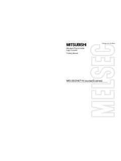 MELSECNET/H course(Q-series) - MITSUBISHI ELECTRIC …