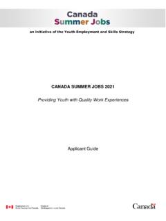 CANADA SUMMER JOBS 2021