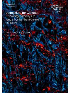 Aluminium for Climate: Exploring pathways to decarbonize ...