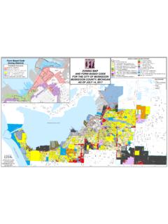 city Of Muskegon Zoning Map - Muskegon, Michigan