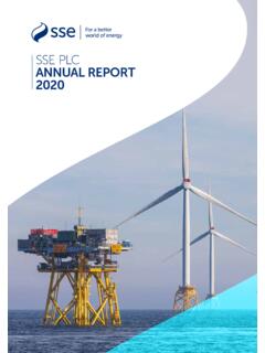 SSE PLC ANNUAL REPORT 2020