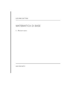 Matematica di Base - Batmath.it