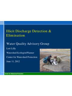 Illicit Discharge Detection &amp; Elimination
