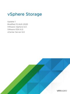 vSphere Storage - VMware vSphere 6