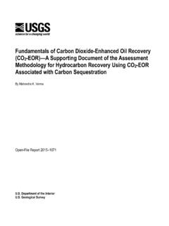 Fundamentals of Carbon Dioxide-Enhanced Oil Recovery  …