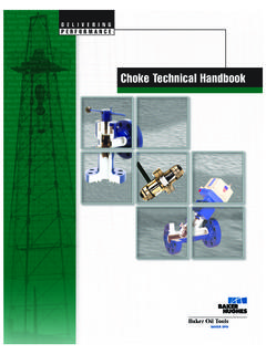 Choke Technical Handbook - Prefabricated Pump Stations ...