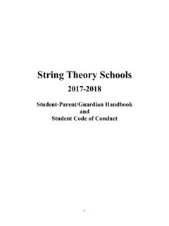 String Theory Schools - InfoSnap