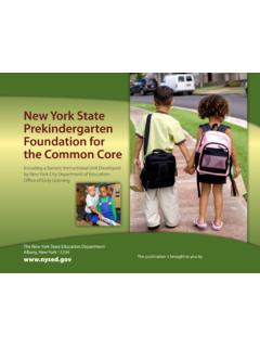New York State Prekindergarten Foundation for …