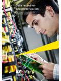 Data retention and preservation - EY - United States