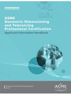 ASME Geometric Dimensioning and Tolerancing …