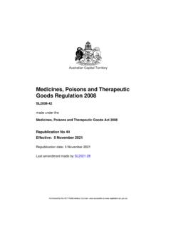 Medicines, Poisons and Therapeutic Goods Regulation 2008