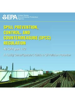 Spill Prevention, Control, and Countermeasure (SPCC ...