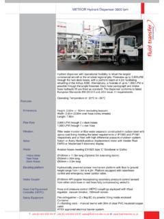 METEOR Hydrant Dispenser 3800 lpm - FTi