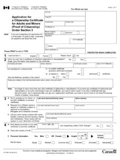CIT 0001 E : Application for a Citizenship Certificate ...