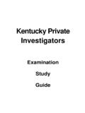Kentucky Private Investigators