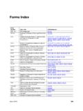 Forms Index - USPS