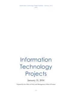Information Technology Projects - Connecticut