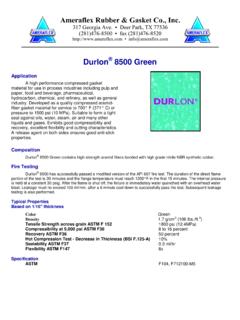 Durlon 8500 Green - Ameraflex