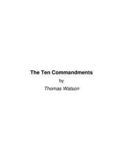 The Ten Commandments - Grace-eBooks.com