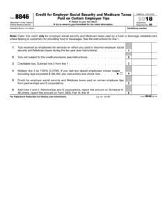 2021 Form 8846 - IRS tax forms