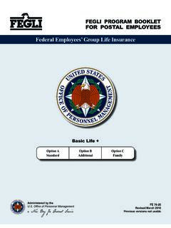 Federal Employees’ Group Life Insurance