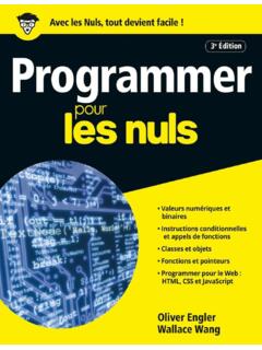 Programmer pour les Nuls, 3e &#233;dition (French Edition)