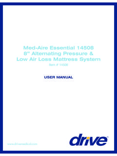 Med-Aire Essential 14508 8” Alternating Pressure …