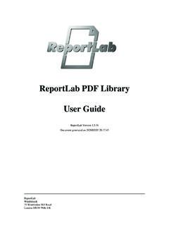 ReportLab PDF Generation User Guide