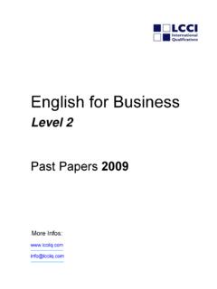 English for Business - lccieb-germany.com