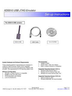 XDS510 USB JTAG Emulator - Spectrum Digital