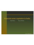 Financial sector regulation in India - World Bank