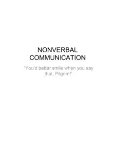 NONVERBAL COMMUNICATION - opsu.edu