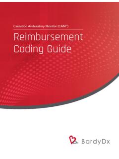 Reimbursement Coding Guide - BardyDx