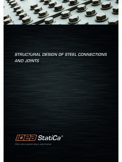 STRUCTURAL DESIGN OF STEEL CONNECTIONS AND JOINTS