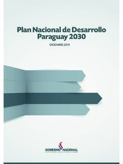 Plan Nacional de Desarrollo Paraguay 2030