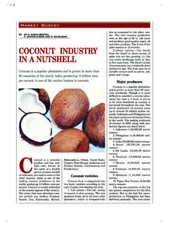 COCONUT INDUSTRY IN A NUTSHELL - …