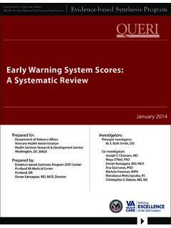 Early Warning System Scores: A Systematic Review
