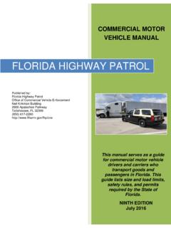 FLORIDA HIGHWAY PATROL - Florida Department of …